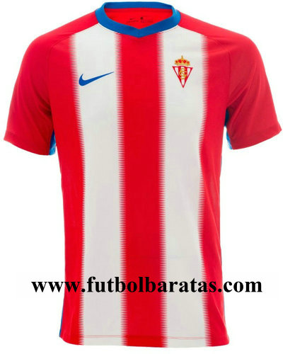 Tailandia camiseta del Sporting Gijon 2019 Primera Equipacion