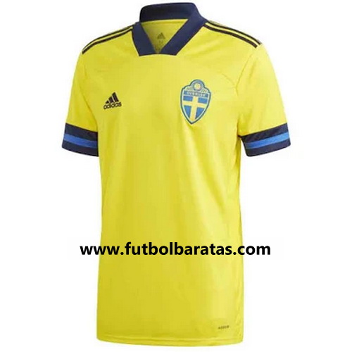 Tailandia camisetas Suecia 2020-21 Primera Equipacion