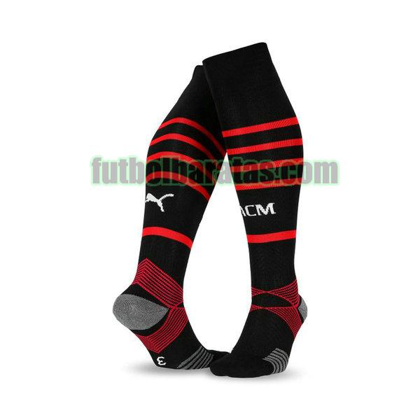 calcetines ac milan 2021 2022 negro primera