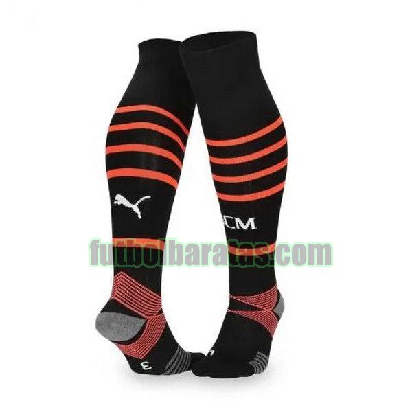 calcetines ac milan 2021 2022 negro tercera