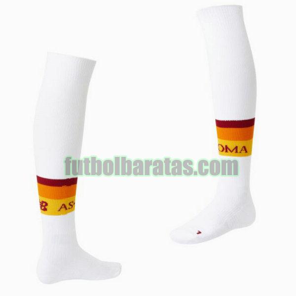 calcetines as roma 2021 2022 blanco segunda