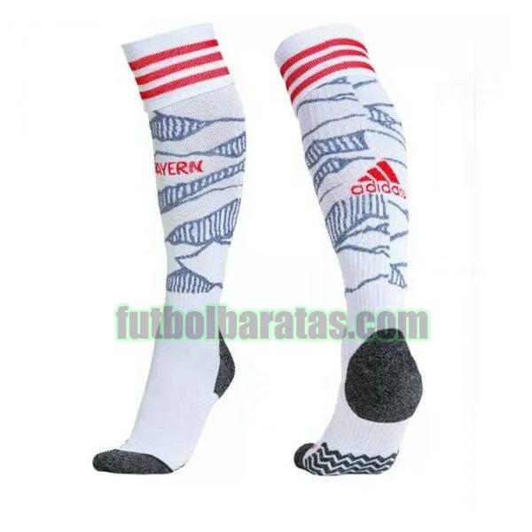 calcetines bayern munich 2021 2022 blanco gris tercera