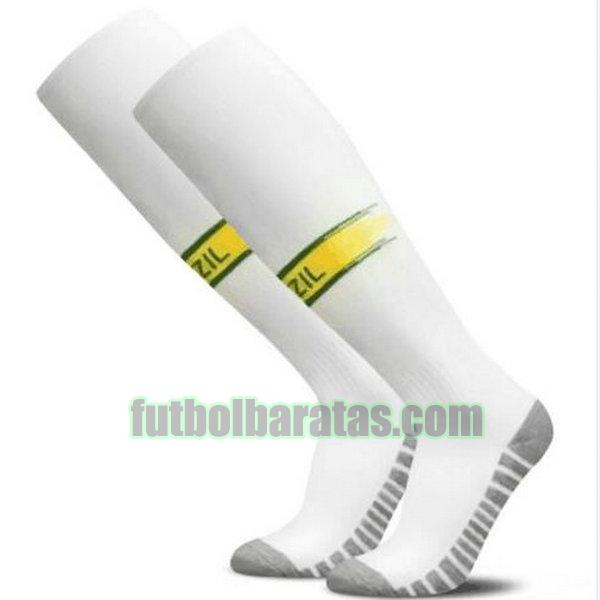 calcetines brasil 2020 blanco primera