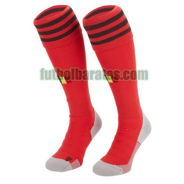 calcetines bélgica 2021 rojo primera
