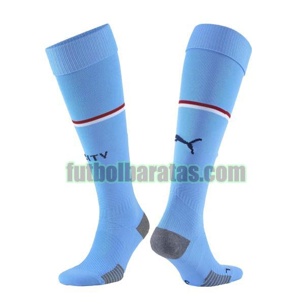 calcetines manchester city 2022 2023 azul primera