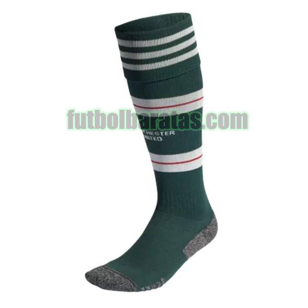 calcetines manchester united 2023 2024 verde segunda