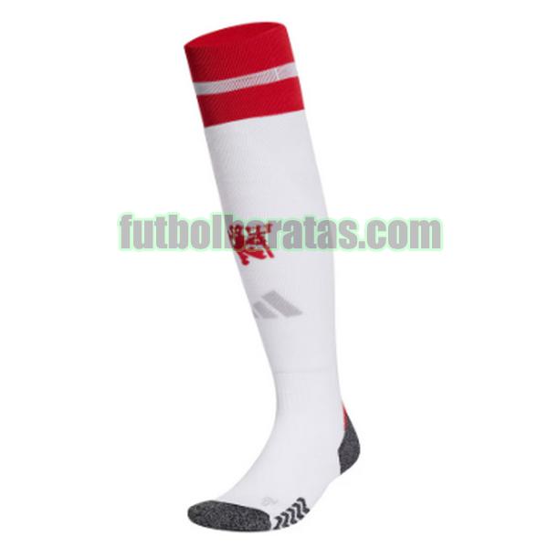 calcetines manchester united 2024 2025 blanco primera