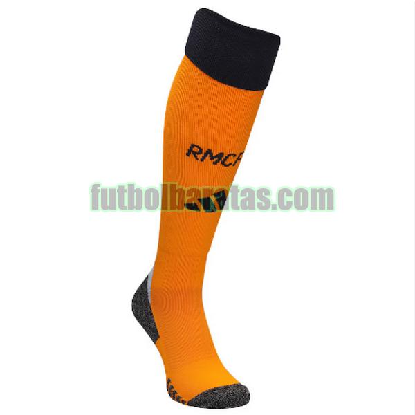 calcetines real madrid 2024 2025 naranja segunda