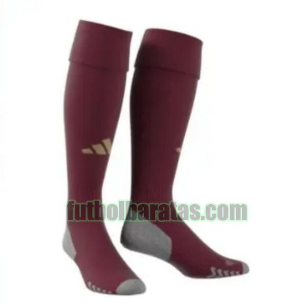 calcetines roma 2024 2025 rojo segunda