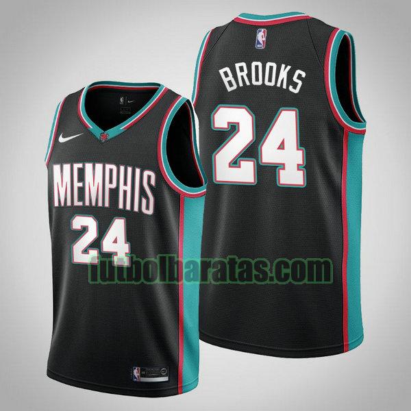 camiseta 2020 21 dillon brooks 24 memphis grizzlies negro hombre