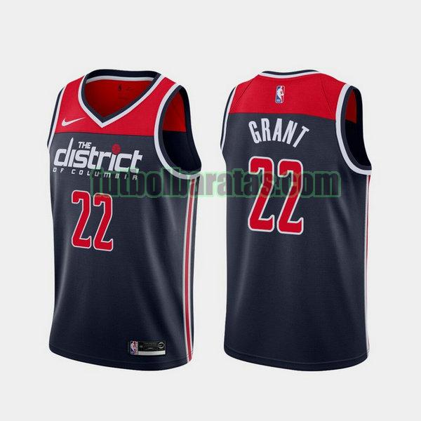 camiseta 2021 jerian grant 22 washington wizards armada hombre