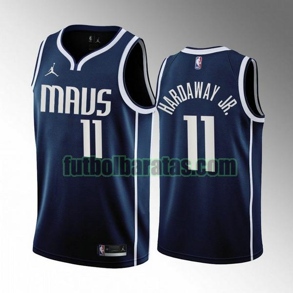 camiseta 2022-2023 tim hardaway jr 11 dallas mavericks azul hombre