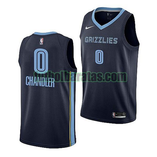 camiseta 2022 2023 chandler 0 memphis grizzlies azul hombre