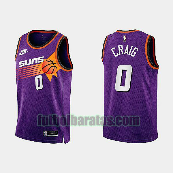 camiseta 2022 2023 craig 0 phoenix suns purple hombre