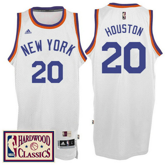 camiseta Allan Houston 20 new york knicks 2017 blanca