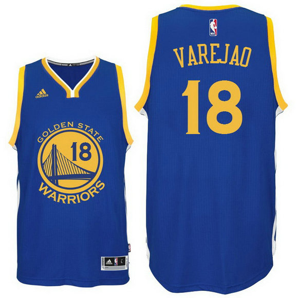 camiseta Anderson Varejao 18 golden state warriors 2017 azul