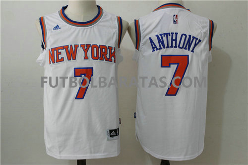 camiseta Anthony 7 new york knicks 2017 blanc