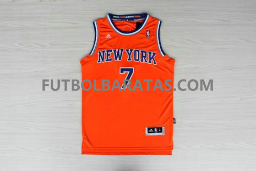 camiseta Anthony 7 new york knicks 2017 naranja