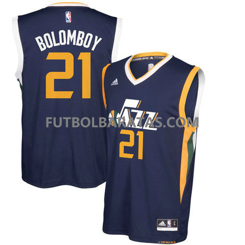 camiseta Bolomboy 21 utah jazz 2017 azul