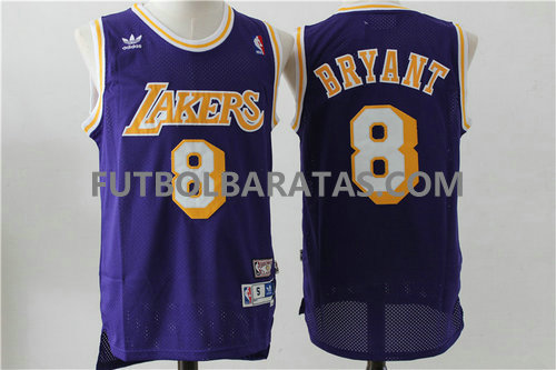 camiseta Bryant 8 logo los angeles lakers 2017 purpura