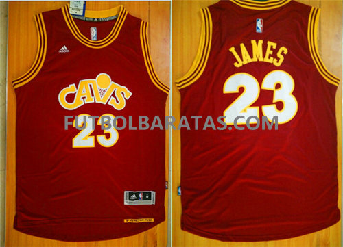 camiseta Cavs James 23 cleveland cavaliers 2017 roja clásico