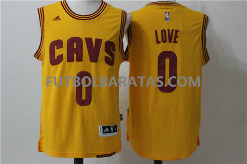 camiseta Cavs Love 0 cleveland cavaliers 2017 amarillo