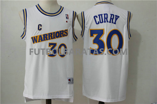 camiseta Curry 30 golden state warriors 2017 blanc logo warriors