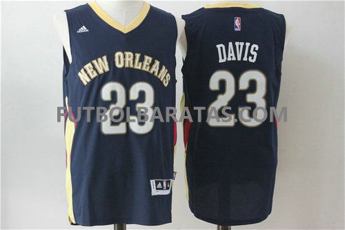 camiseta Davis logo 23 new orleans pelicans 2017 azul