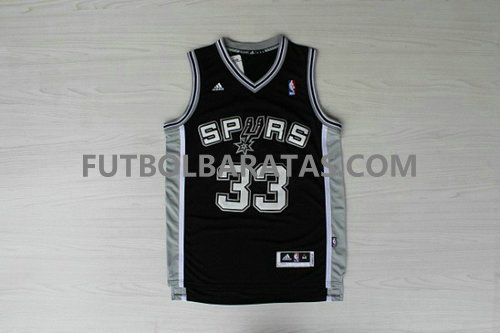 camiseta Diaw 33 san antonio spurs 2017 negro