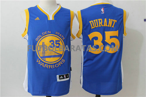 camiseta Durant 35 golden state warriors 2017 azul