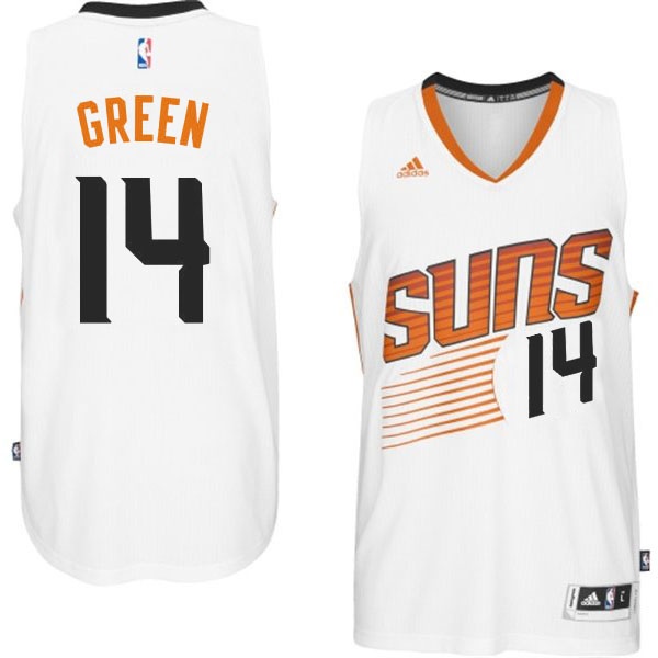 camiseta Gerald Green 14 phoenix suns 2016 blanca