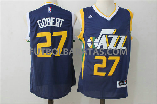 camiseta Gobert 27 utah jazz 2017 azul