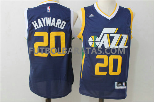 camiseta Hayward 20 utah jazz 2017 azul