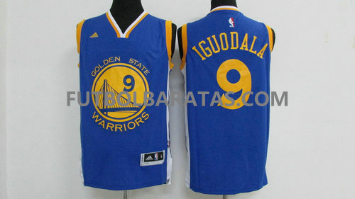 camiseta Iguodala 9 golden state warriors 2017 azul