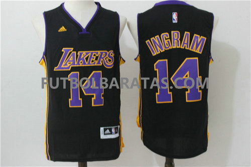 camiseta Ingram 14 logo los angeles lakers 2017 negro