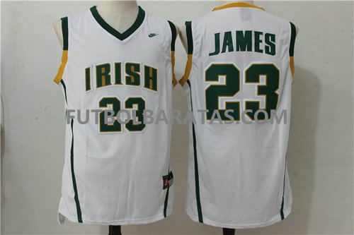 camiseta Irish James 23 cleveland cavaliers 2017 blanc