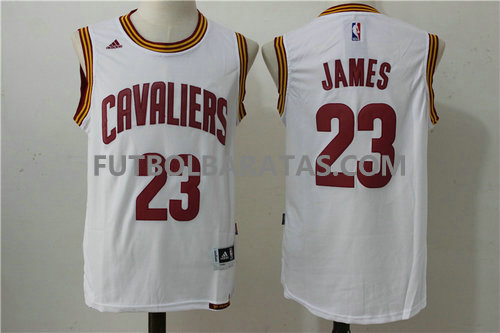 camiseta James 23 cleveland cavaliers 2017 blanc