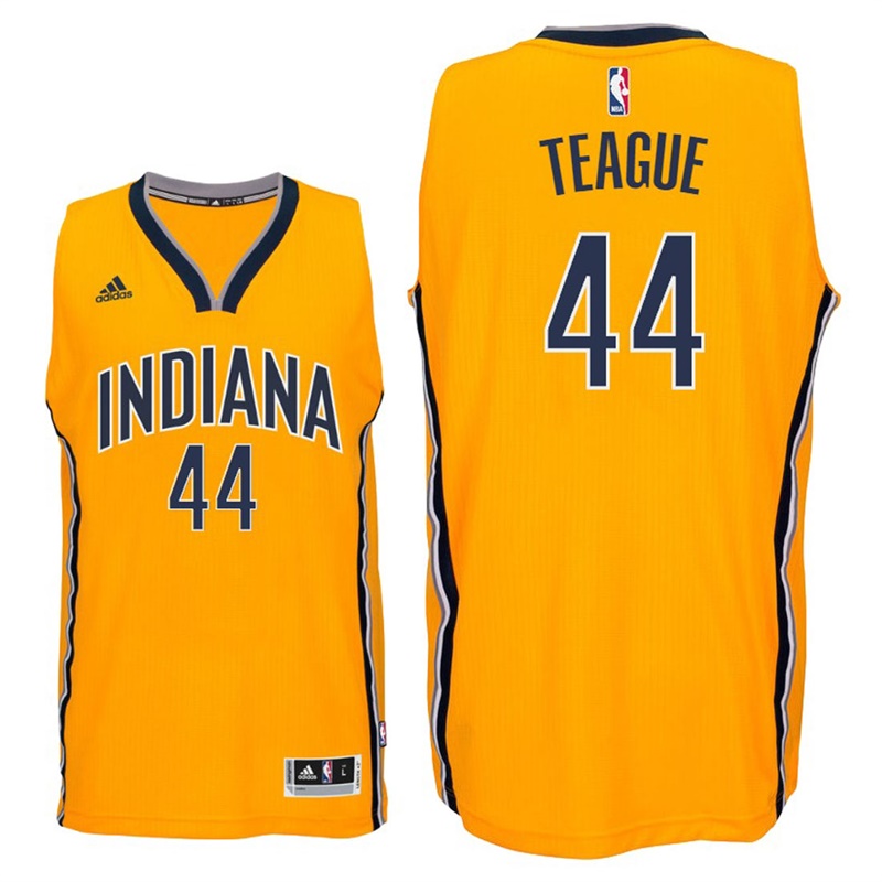 camiseta Jeff Teague 44 indiana pacers 2017 amarill