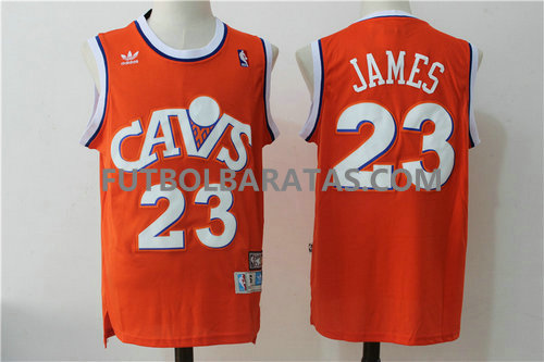 camiseta LeBron james 23 cleveland cavaliers 2017 naranja