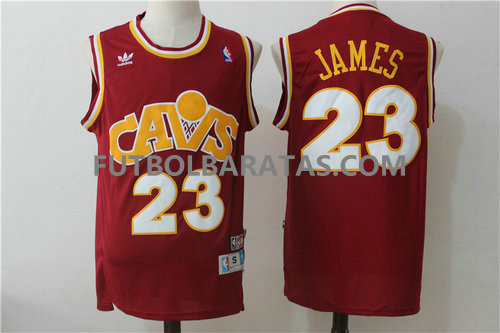 camiseta LeBron james 23 cleveland cavaliers 2017 roja