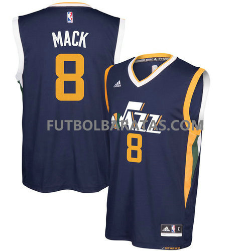 camiseta Mack 8 utah jazz 2017 azul