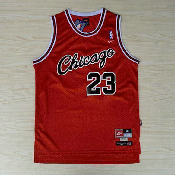 camiseta Michael Jordan 23 chicago bulls retro roja
