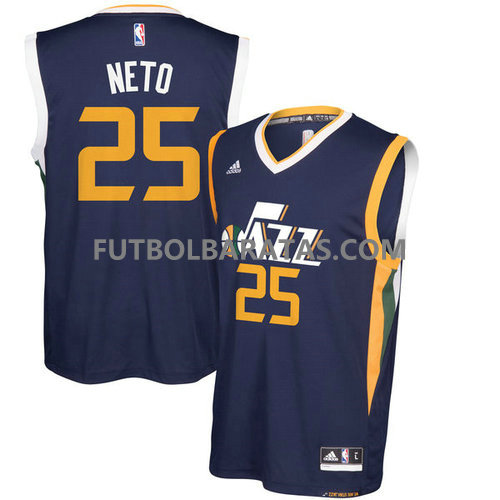 camiseta Neto 25 utah jazz 2017 azul