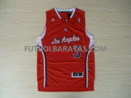 camiseta Paul 3 los angeles clippers 2017 roja