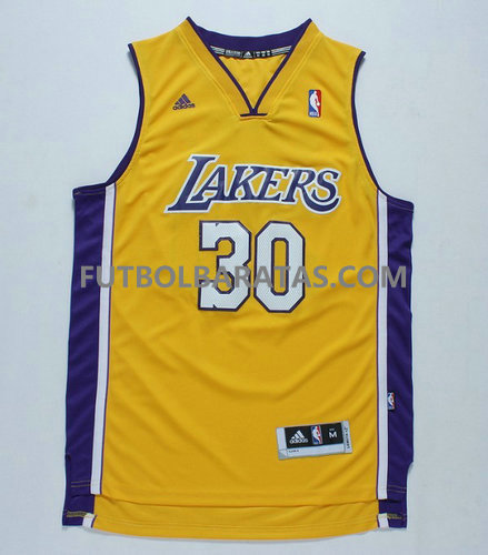 camiseta Randle 30 logo los angeles lakers 2017 amarillo