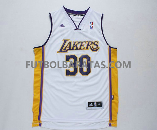 camiseta Randle 30 logo los angeles lakers 2017 blanc