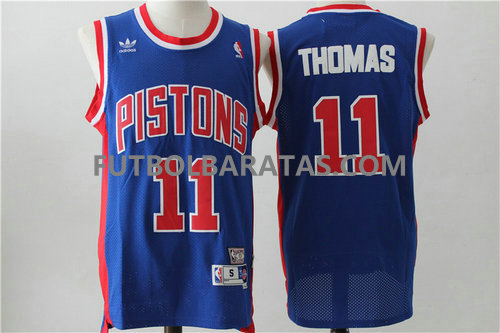 camiseta Thomas 11 detroit pistons 2017 azul