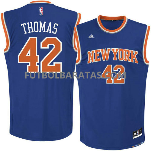 camiseta Thomas 42 new york knicks 2017 azul