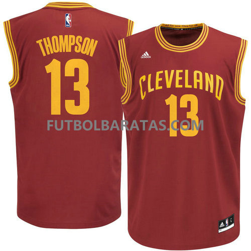 camiseta Thompson Número 13 cleveland cavaliers 2017 roja