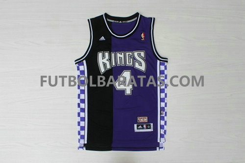 camiseta Webber 4 sacramento kings moda 2017 clasico